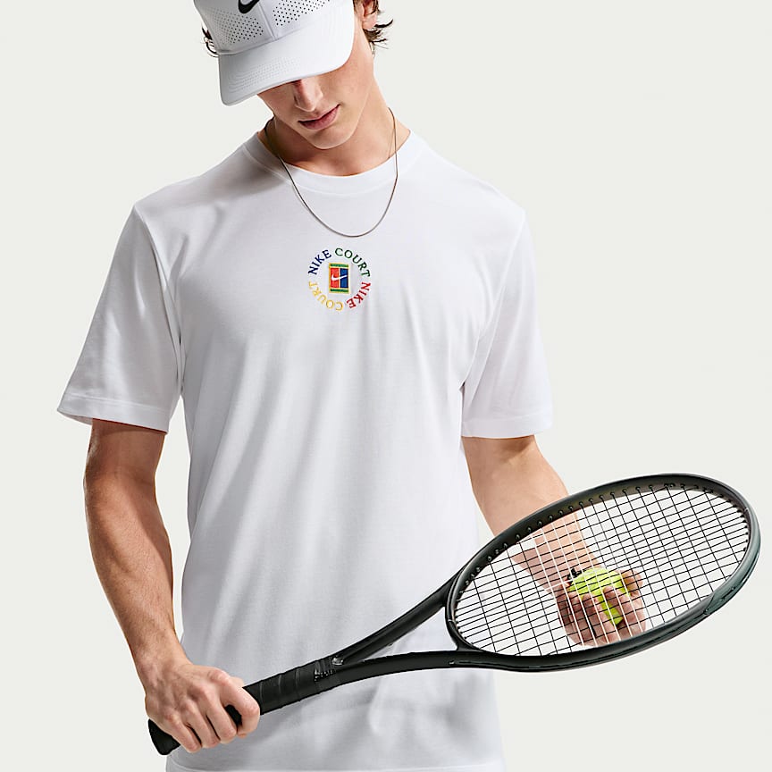 NikeCourt Men's Dri-FIT Tennis T-Shirt. Nike.com